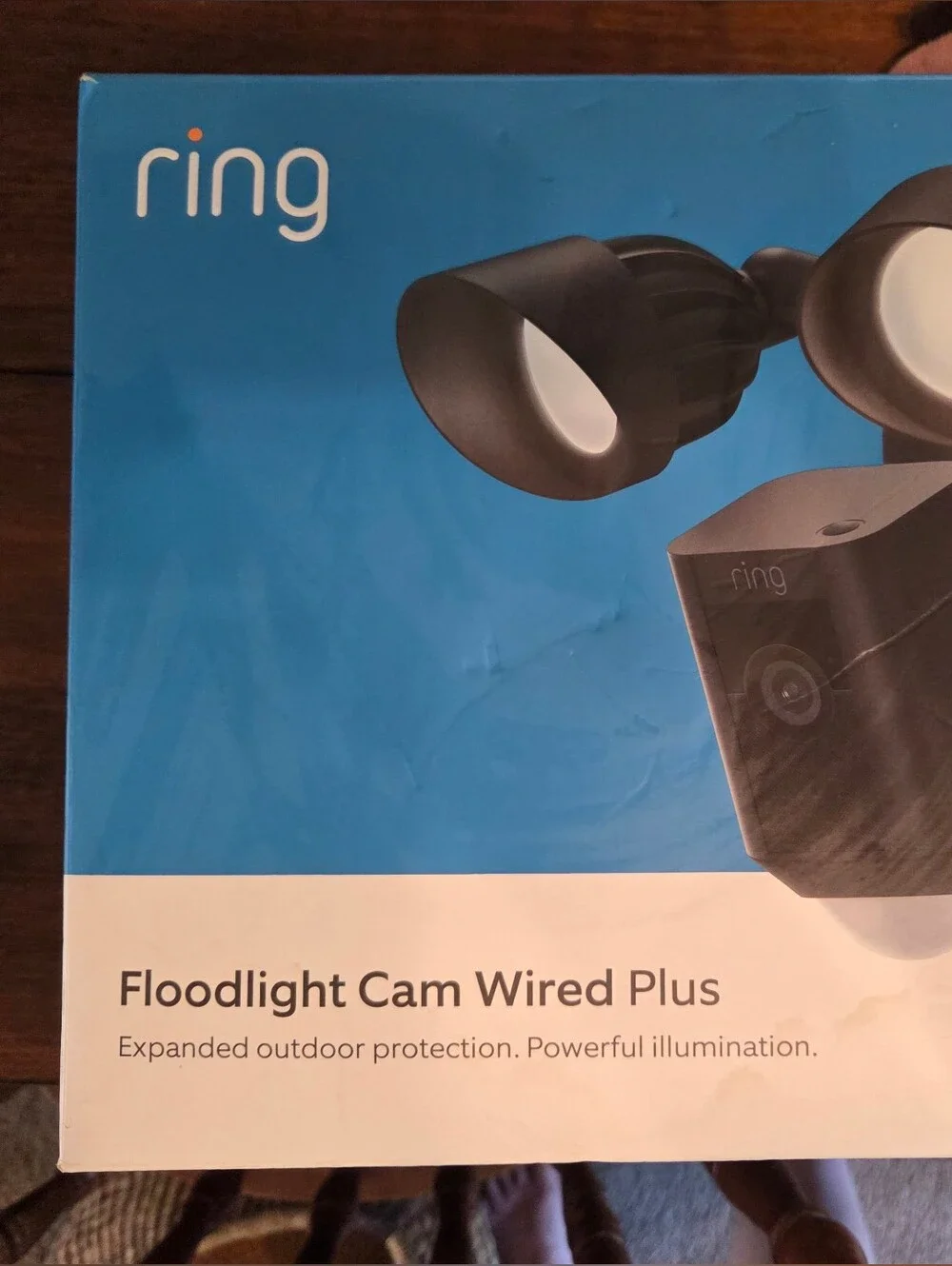 Ring Floodlight Cam Wired Plus - Black